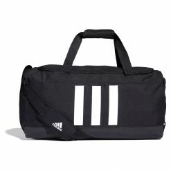 Adidas 3-Stripes Dufflebag M Schwarz - Weiß