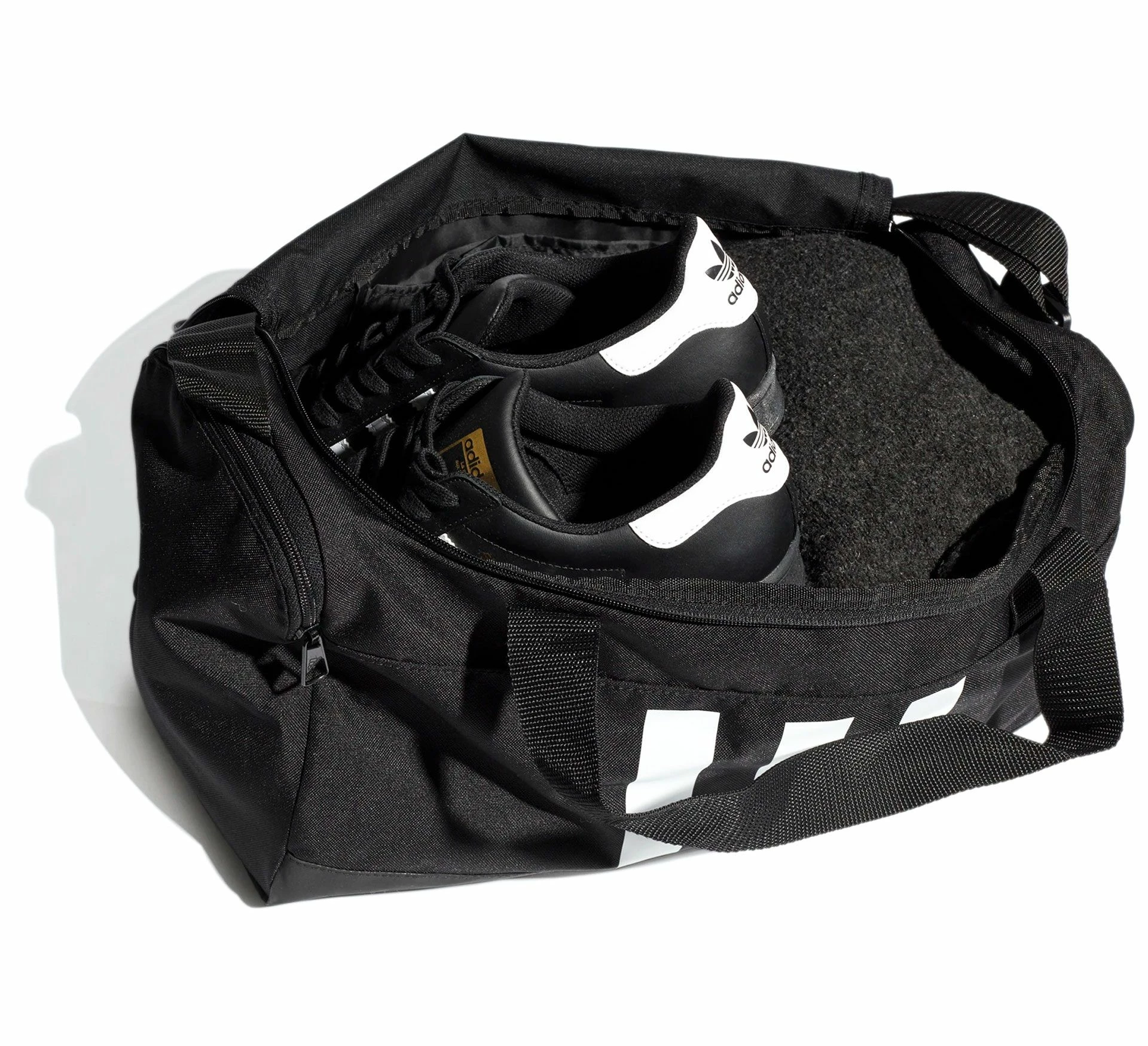 Adidas 3-stripes Duffeltasche S Schwarz - Weiß 6 Adidas 3-stripes Duffeltasche S Schwarz - Weiß – Bild 4