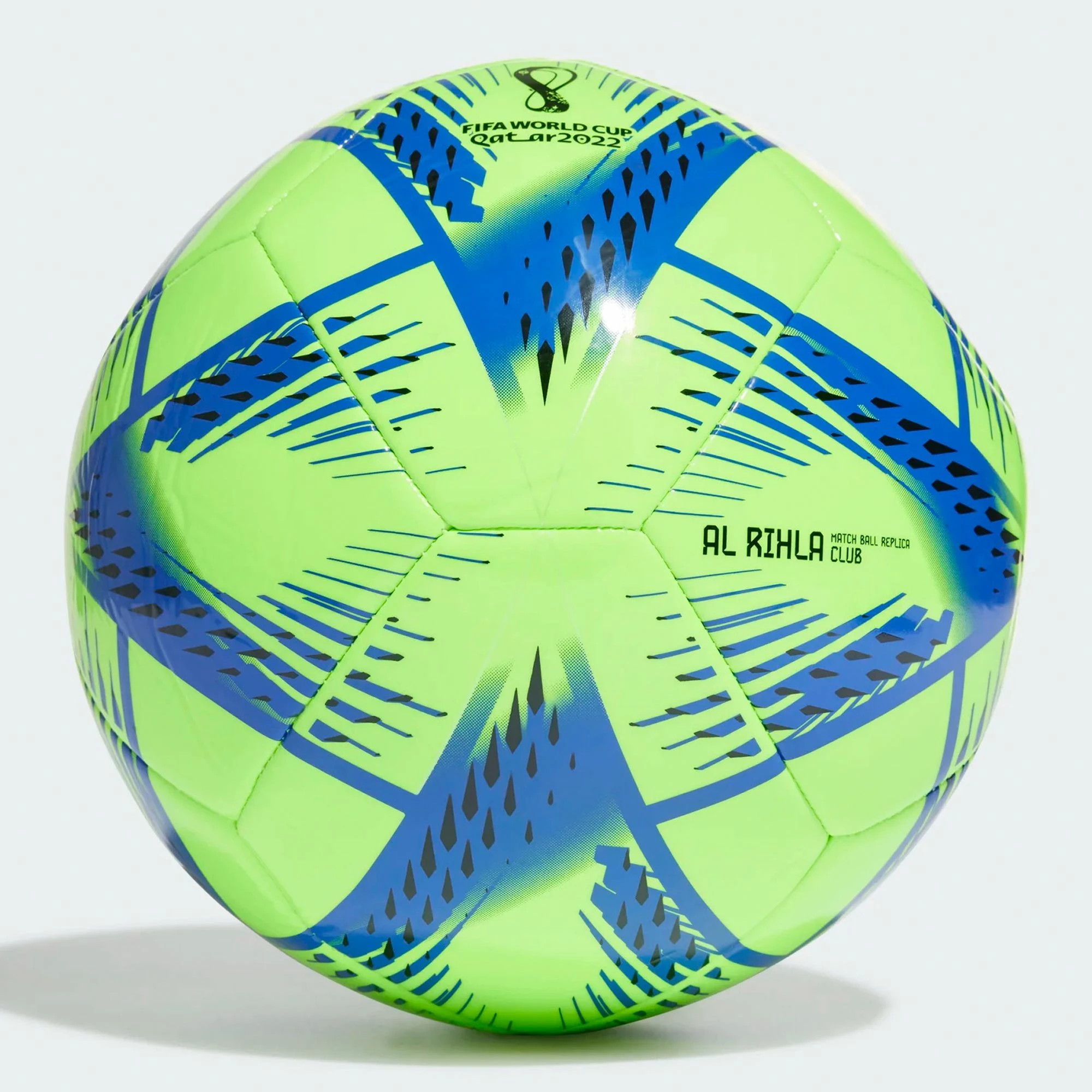 Adidas Al Rihla Club Fußball Grün - Blau 4 Adidas Al Rihla Club Fußball Grün - Blau – Bild 2