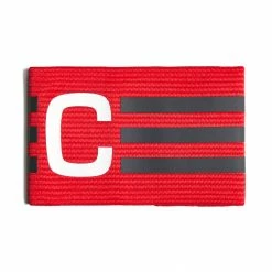 Adidas Captain Armband Rot - Schwarz - Weiß
