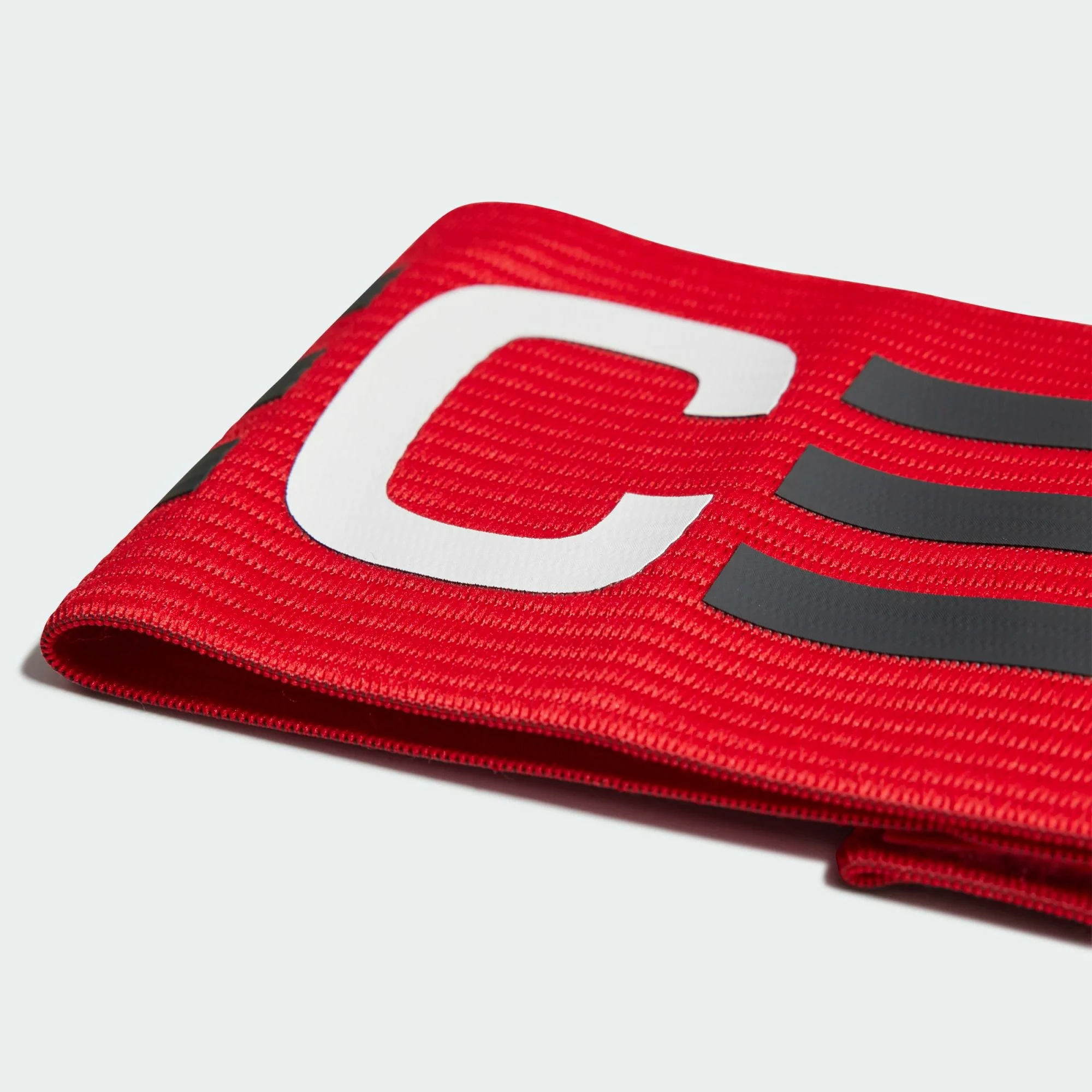 Adidas Captain Armband Rot - Schwarz - Weiß 5 Adidas Captain Armband Rot - Schwarz - Weiß – Bild 3