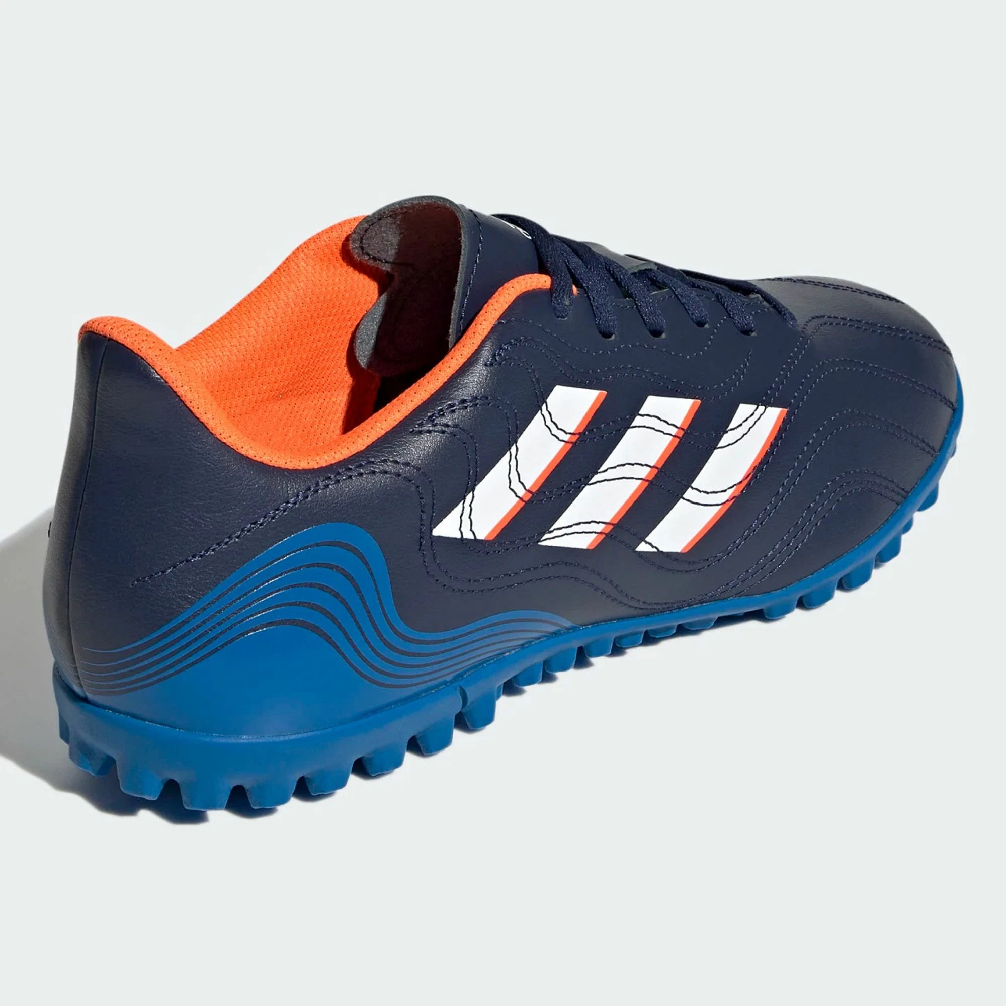Adidas Copa Sense.4 TF Fußballschuhe Herren Marine - Orange - Weiß - Blau 5 Adidas Copa Sense.4 TF Fußballschuhe Herren Marine - Orange - Weiß - Blau – Bild 3