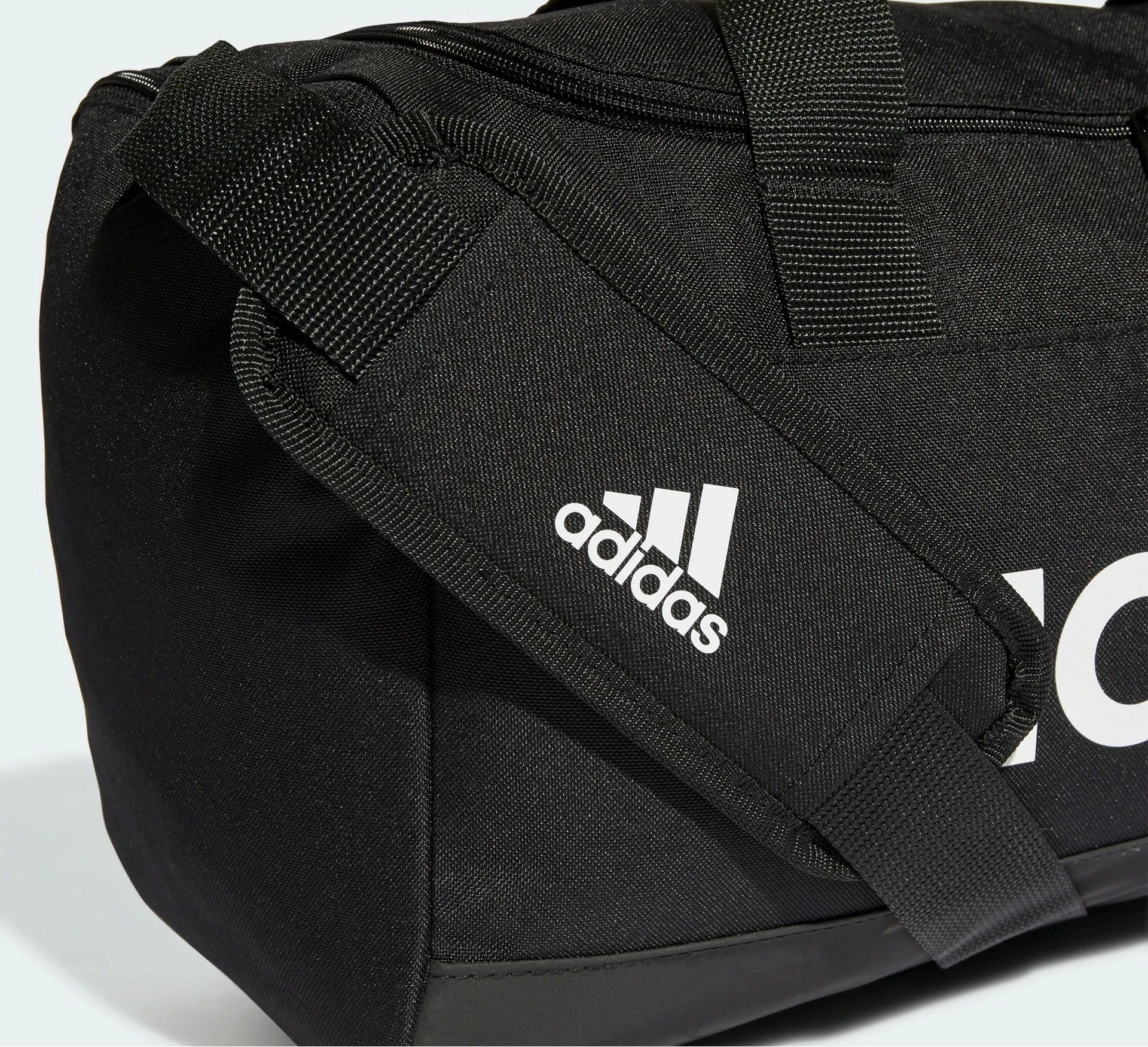 Adidas Essentials Logo Duffeltasche XS Schwarz - Weiß 8 Adidas Essentials Logo Duffeltasche XS Schwarz - Weiß – Bild 6