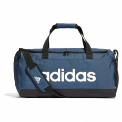 Adidas Linear Dufflebag M Blauw - Zwart - Wit