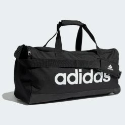 Adidas Linear Dufflebag M Schwarz - Weiß -PUMA-Shop Adidas Linear Dufflebag M 3 2112231454