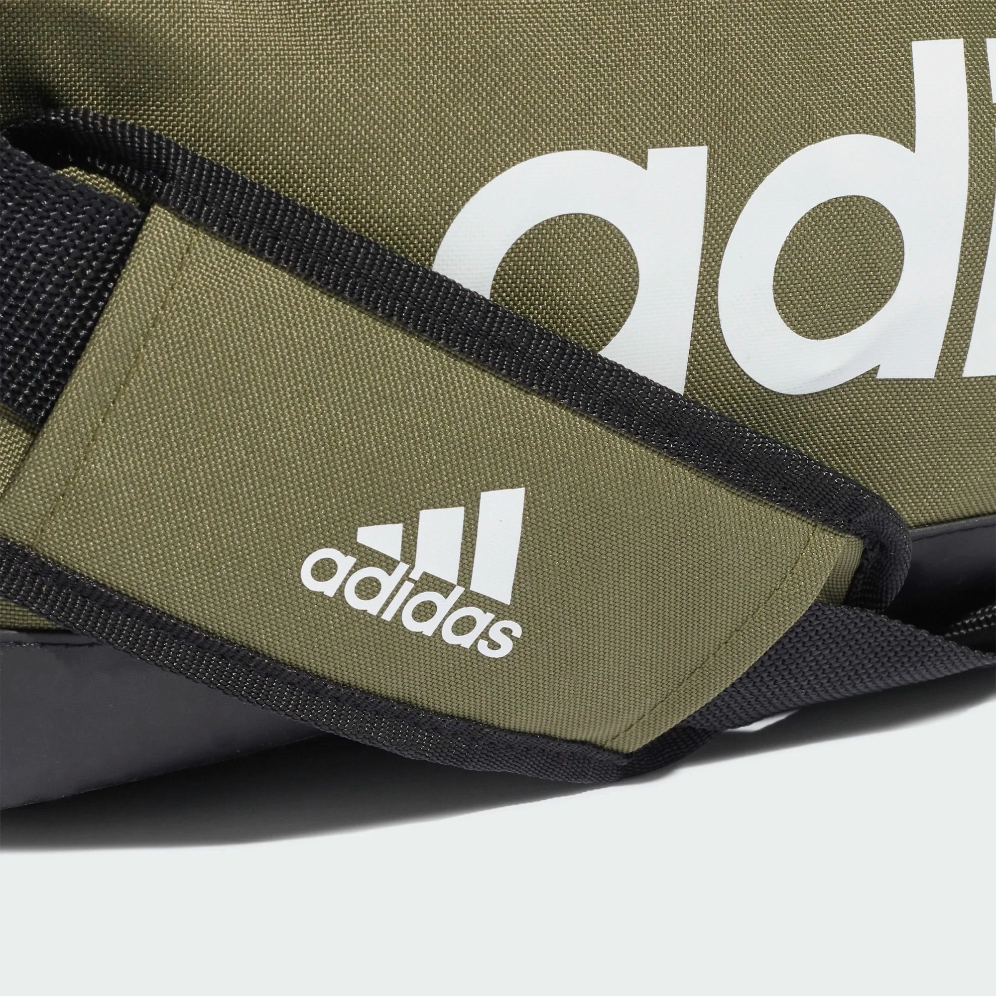 Adidas Linear Dufflebag S Grün - Schwarz - Weiß 8 Adidas Linear Dufflebag S Grün - Schwarz - Weiß – Bild 6