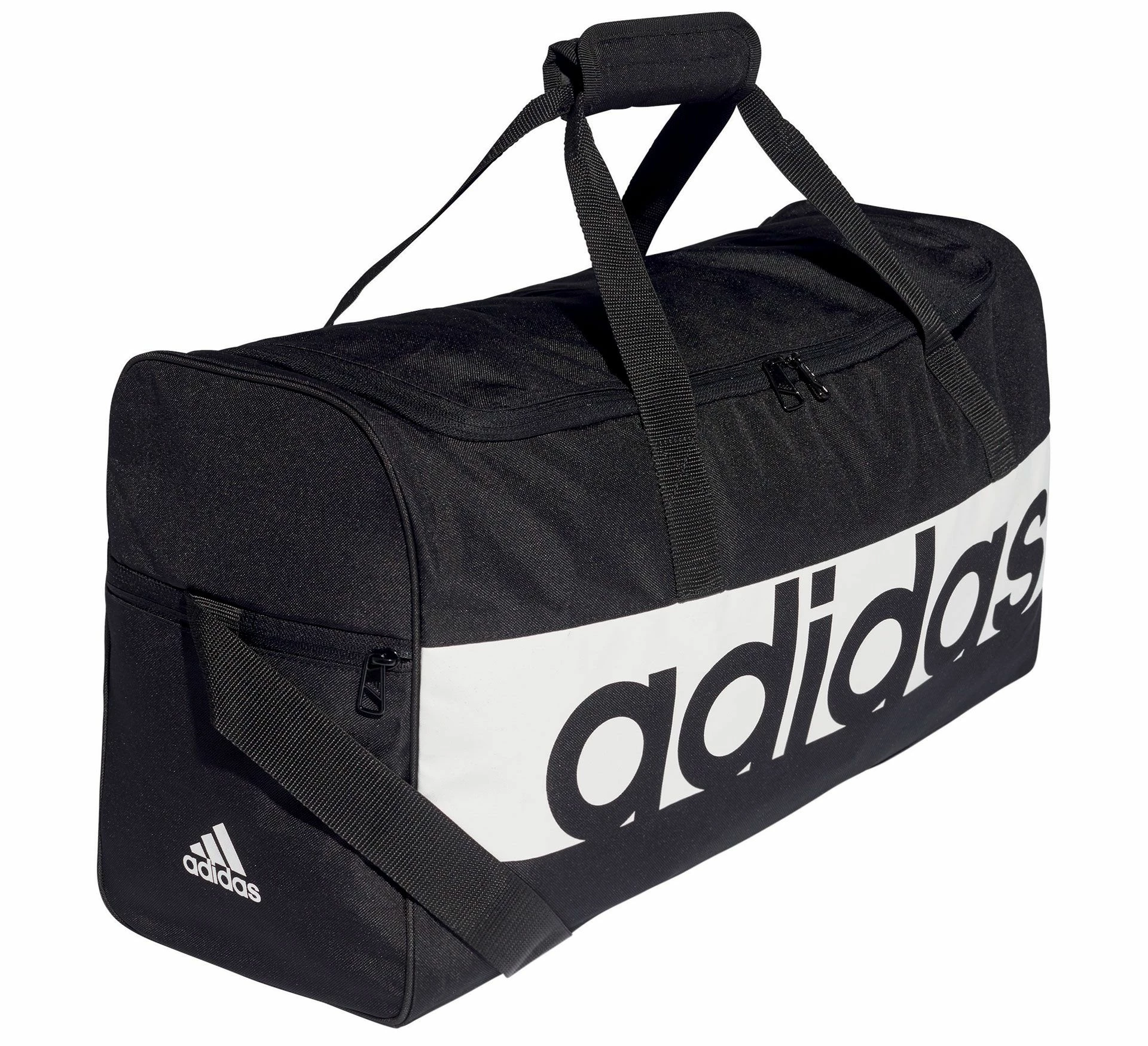 Adidas Linear Performance Teambag Medium Schwarz - Weiß 4 Adidas Linear Performance Teambag Medium Schwarz - Weiß – Bild 2