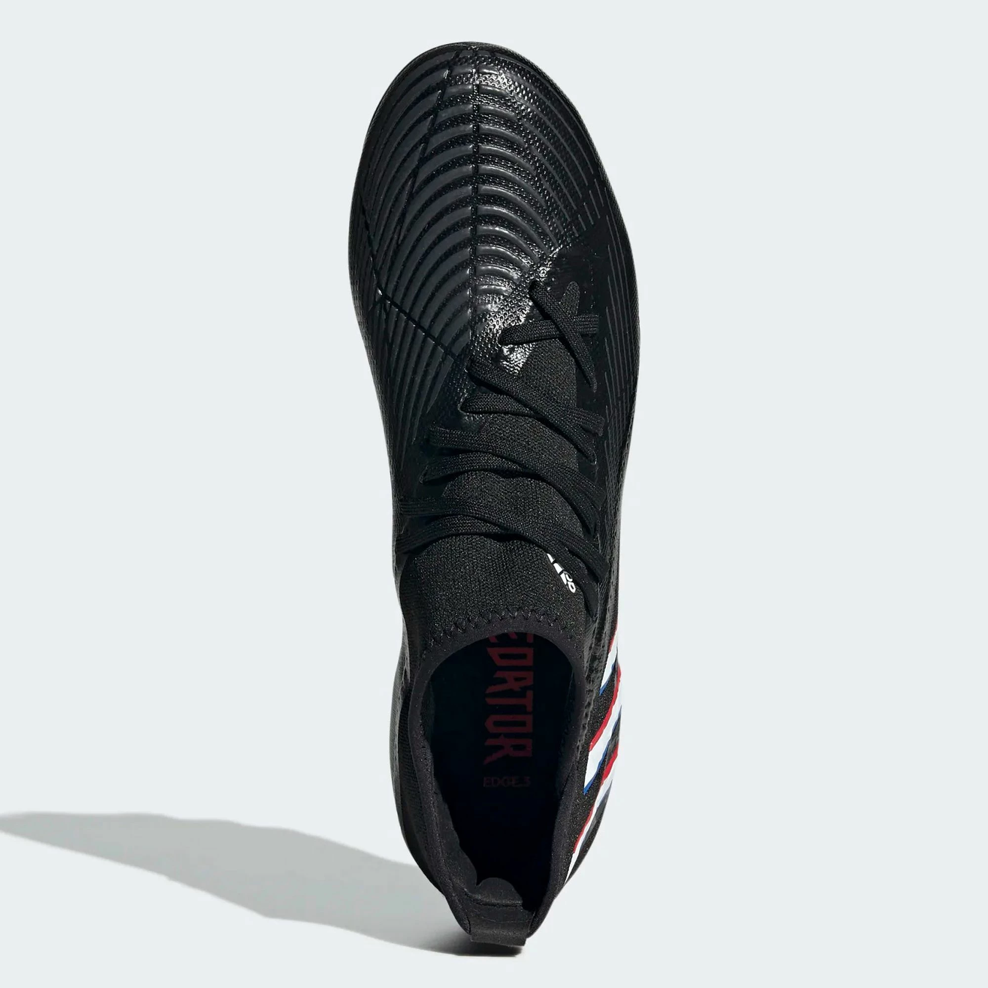 Adidas Predator Edge.3 MG Fußballschuhe Herren Schwarz - Blau - Weiß 7 Adidas Predator Edge.3 MG Fußballschuhe Herren Schwarz - Blau - Weiß – Bild 5