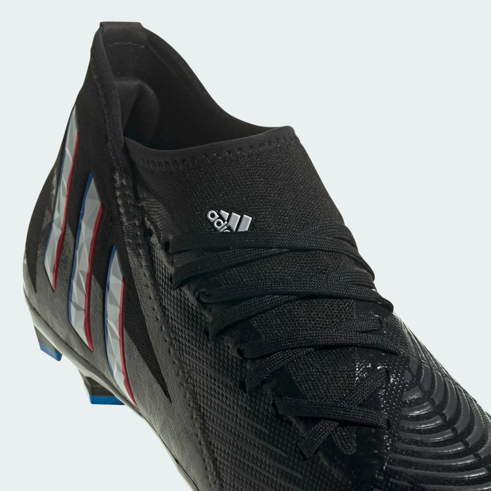 Adidas Predator Edge.3 MG Fußballschuhe Herren Schwarz - Blau - Weiß 9 Adidas Predator Edge.3 MG Fußballschuhe Herren Schwarz - Blau - Weiß – Bild 7