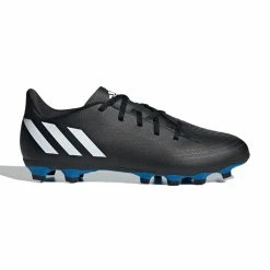 Adidas Predator Edge.4 FxG Fußballschuhe Herren Schwarz - Weiß - Blau