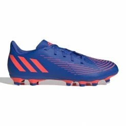 Adidas Predator Edge.4 FxG Fußballschuhe Herren Blau - Rot/rosa
