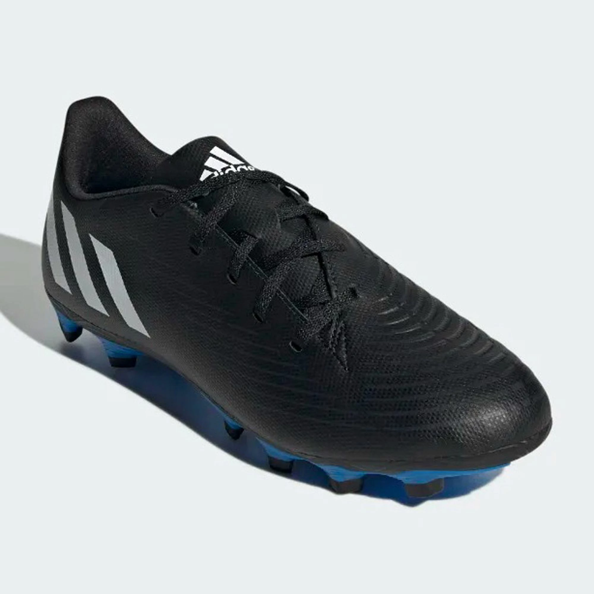 Adidas Predator Edge.4 FxG Fußballschuhe Herren Schwarz - Weiß - Blau 6 Adidas Predator Edge.4 FxG Fußballschuhe Herren Schwarz - Weiß - Blau – Bild 4