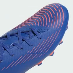 Adidas Predator Edge.4 FxG Fußballschuhe Herren Blau - Rot/rosa -PUMA-Shop Adidas Predator Edge 4 FxG Voetbalschoenen Heren 7 2204261614