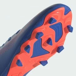 Adidas Predator Edge.4 FxG Fußballschuhe Herren Blau - Rot/rosa -PUMA-Shop Adidas Predator Edge 4 FxG Voetbalschoenen Heren 8 2204261614