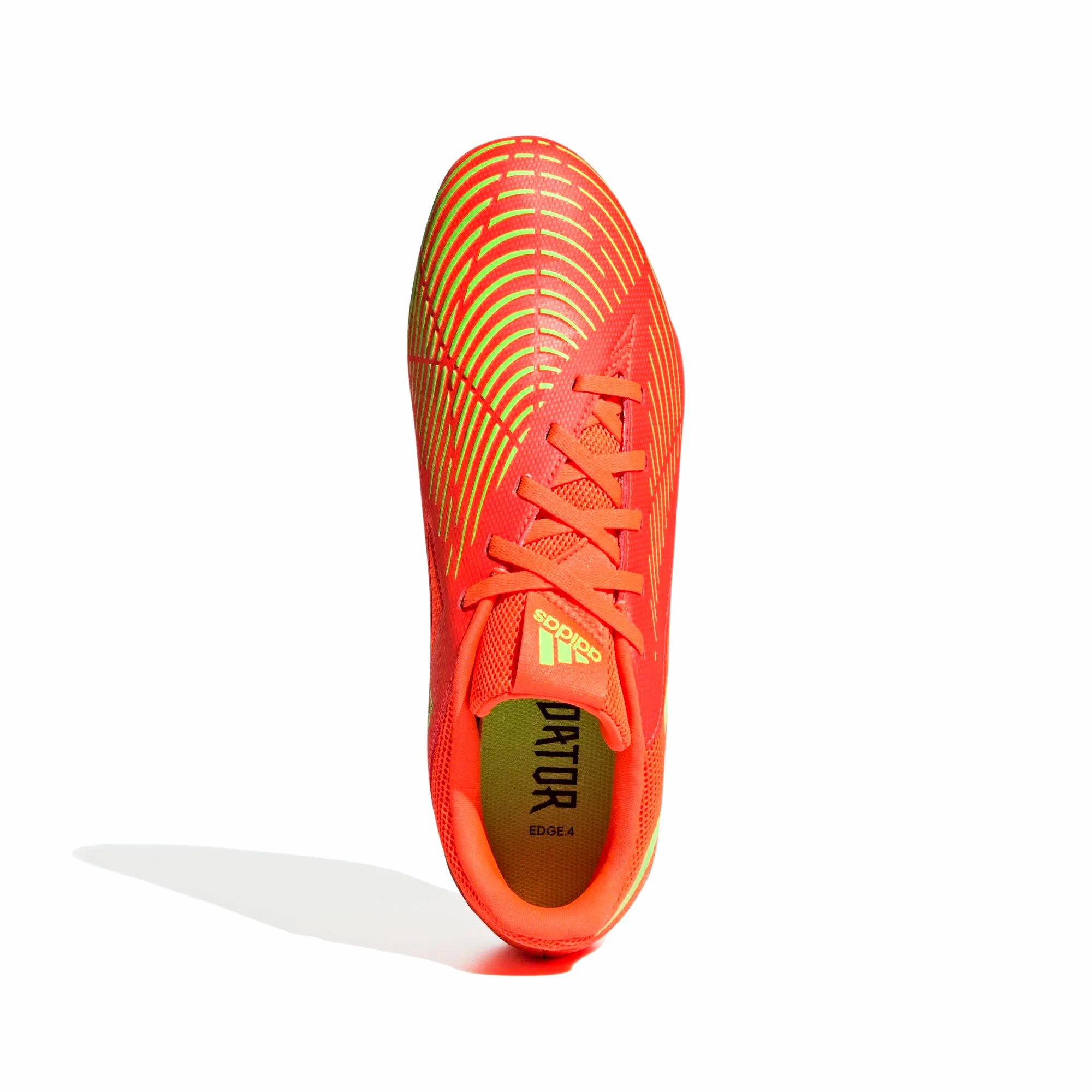 Adidas Predator Edge.4 IN Sala Fußballschuhe Herren Orange/rot - Grün 7 Adidas Predator Edge.4 IN Sala Fußballschuhe Herren Orange/rot - Grün – Bild 5