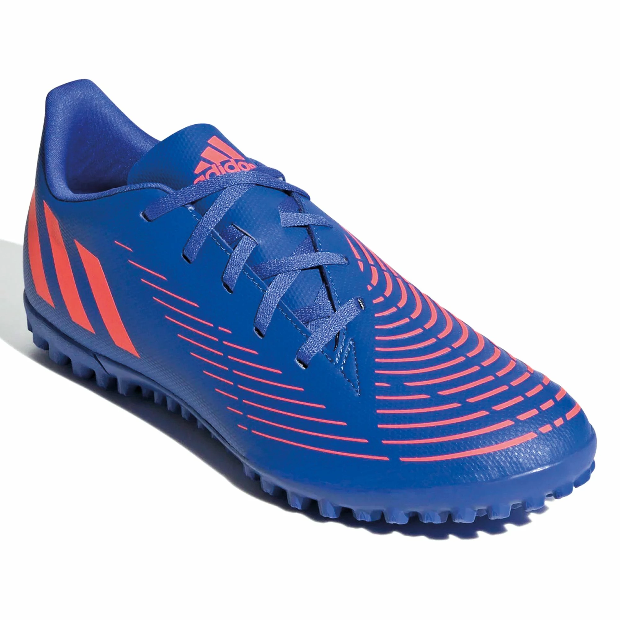 Adidas Predator Edge.4 TF Fußballschuhe Herren Blau - Rot/rosa – Bild 2