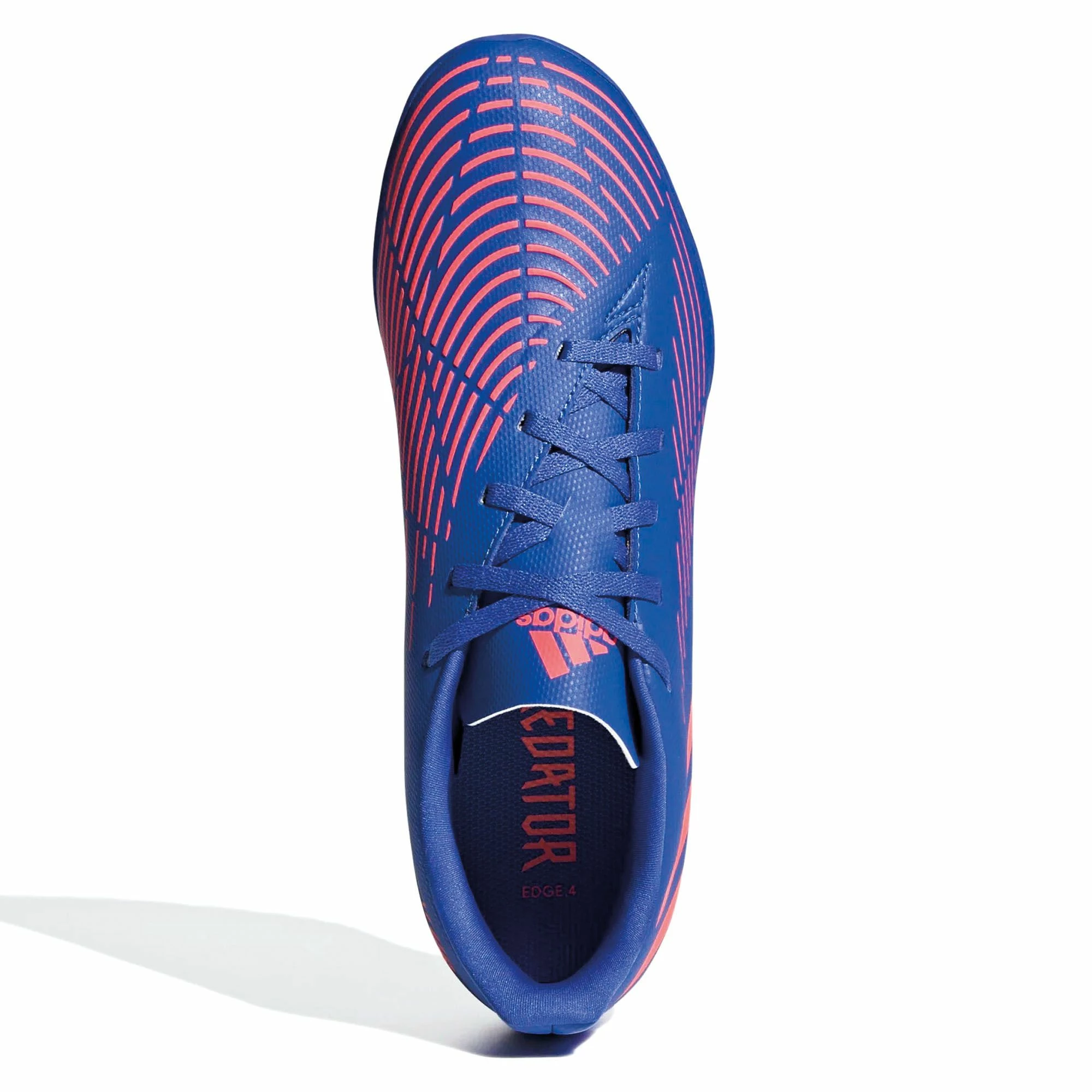 Adidas Predator Edge.4 TF Fußballschuhe Herren Blau - Rot/rosa – Bild 5