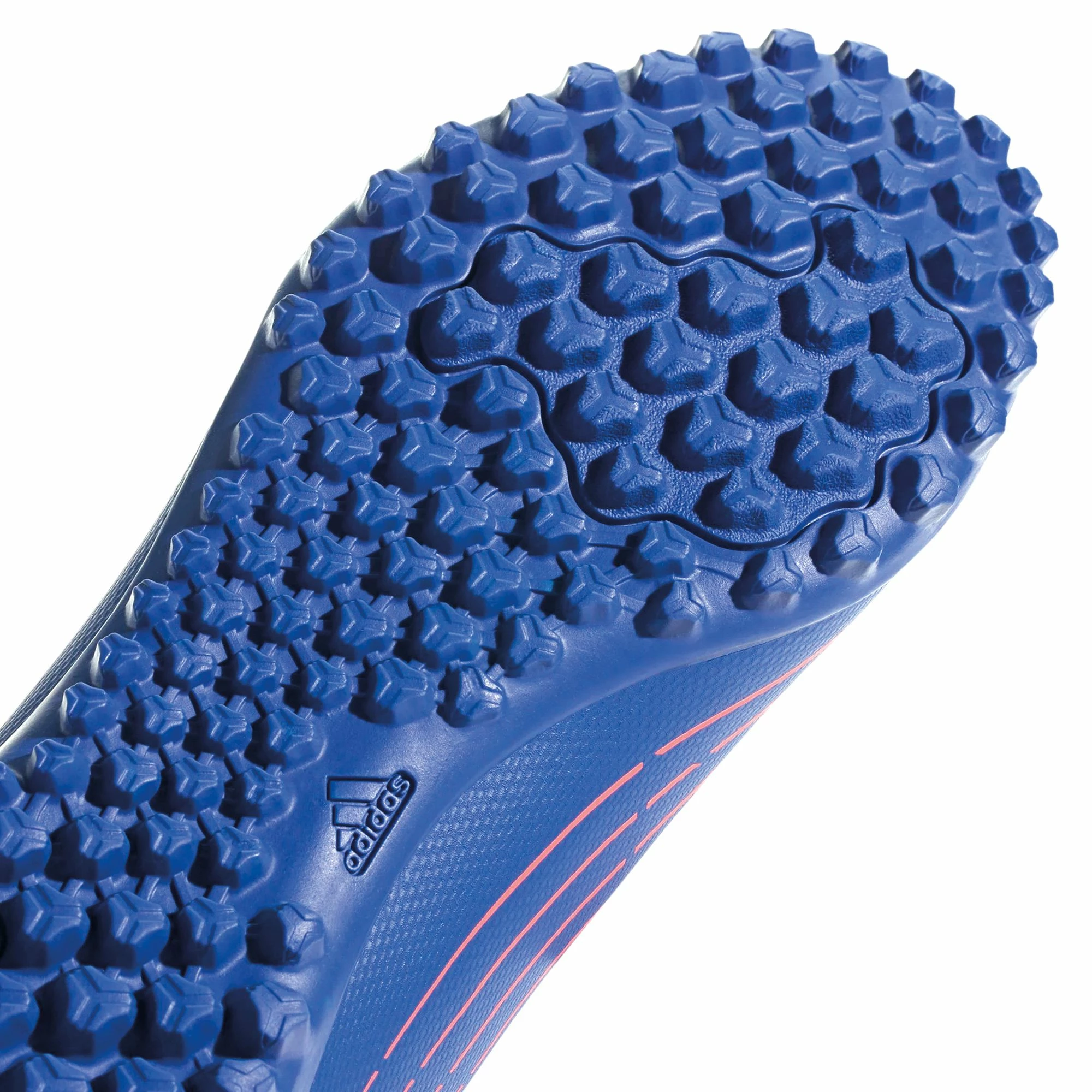 Adidas Predator Edge.4 TF Fußballschuhe Herren Blau - Rot/rosa – Bild 8