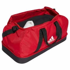Adidas Tiro Dufflebag Bottom Compartment M Rot - Schwarz -PUMA-Shop Adidas Tiro Dufflebag Bottom Compartment M 4 10