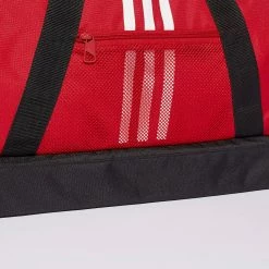 Adidas Tiro Dufflebag Bottom Compartment M Rot - Schwarz -PUMA-Shop Adidas Tiro Dufflebag Bottom Compartment M 6 10