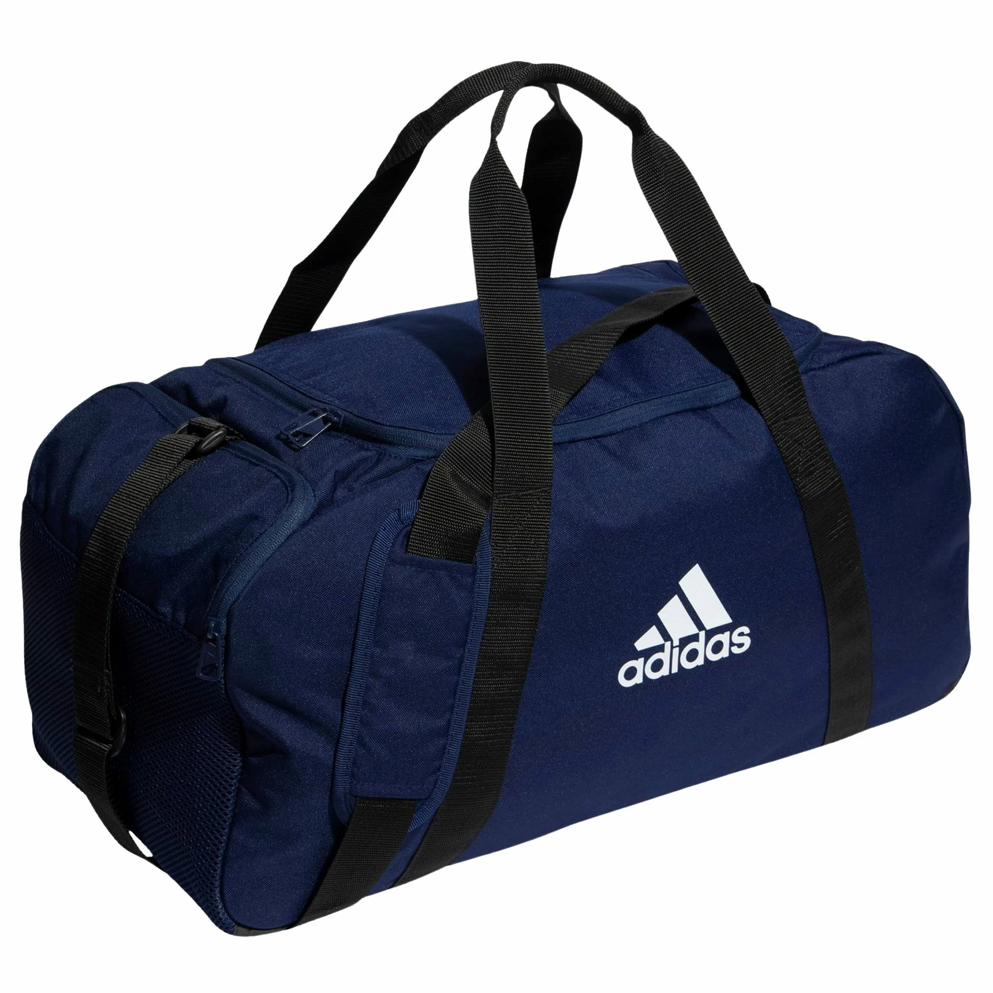 Adidas Tiro Primegreen Duffeltasche M Marine - Schwarz - Weiß – Bild 3