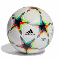 Adidas UEFA Champions League Club Mini Fußball Weiß - Grau - Blau - Grün - Rot