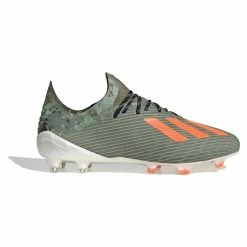 Adidas X 19.1 FG Legend Fußballschuhe Herren Grün - Orange