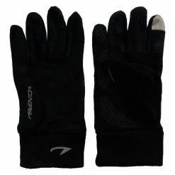 Avento Lauf Handschuhe Touch Schwarz