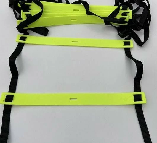 Ciclón Sports Indoor Speed Ladder Adjustable (4m) Gelb - Schwarz 4 Ciclón Sports Indoor Speed Ladder Adjustable (4m) Gelb - Schwarz – Bild 2