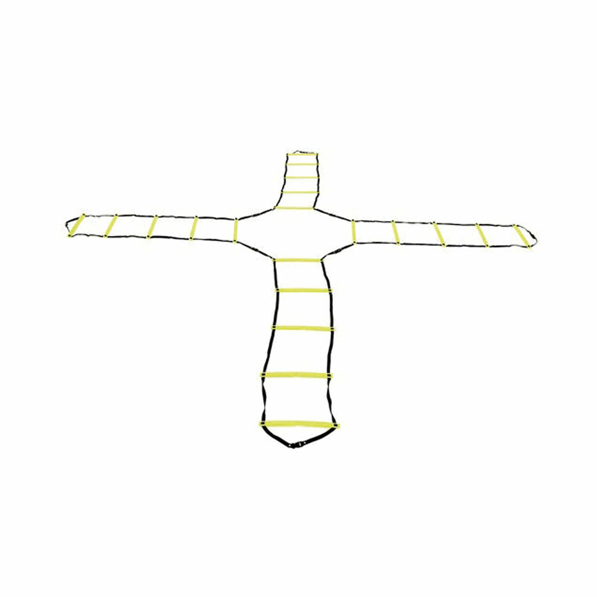 Ciclón Sports Speed Ladder Cross (4x 2m) Gelb - Rot - Grün - Blau - Schwarz
