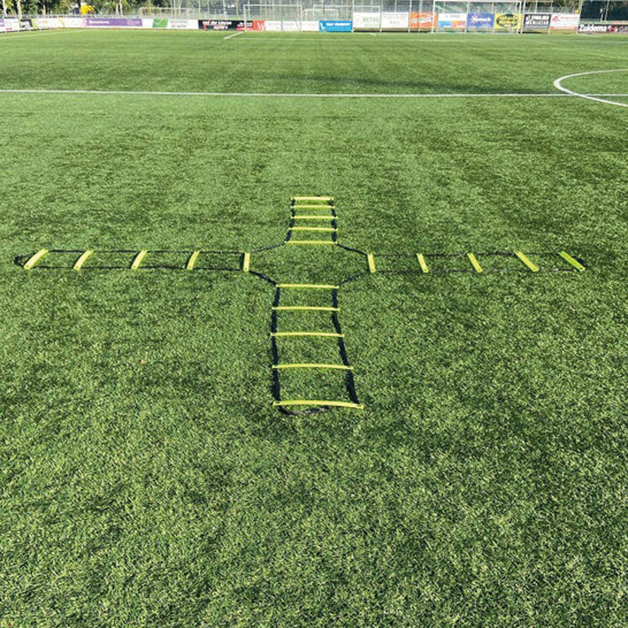 Ciclón Sports Speed Ladder Cross (4x 2m) Gelb - Rot - Grün - Blau - Schwarz – Bild 5