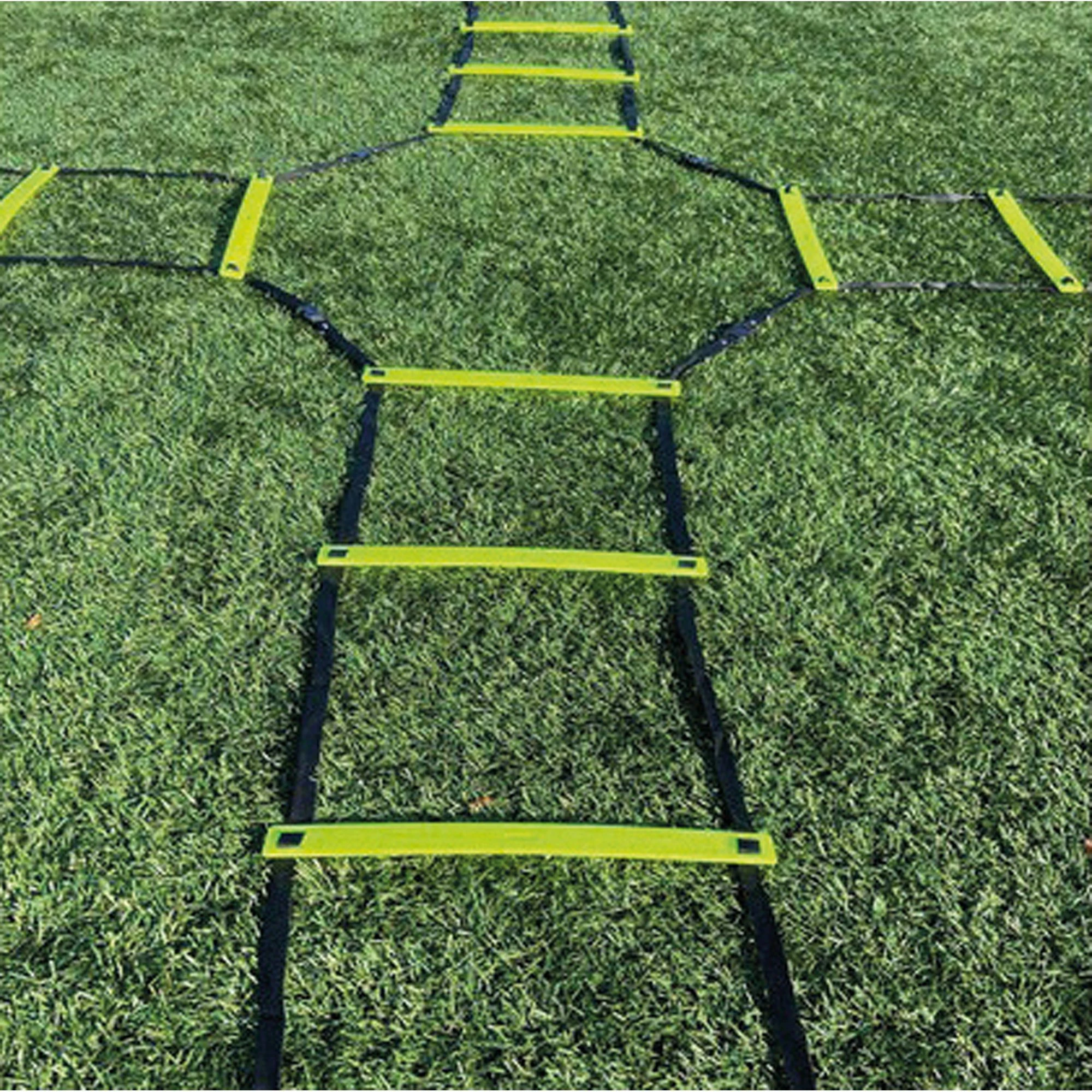 Ciclón Sports Speed Ladder Cross (4x 2m) Gelb - Rot - Grün - Blau - Schwarz – Bild 6