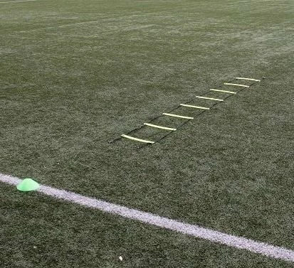 Ciclón Sports Speed Ladder Adjustable (4m) Gelb - Schwarz – Bild 5