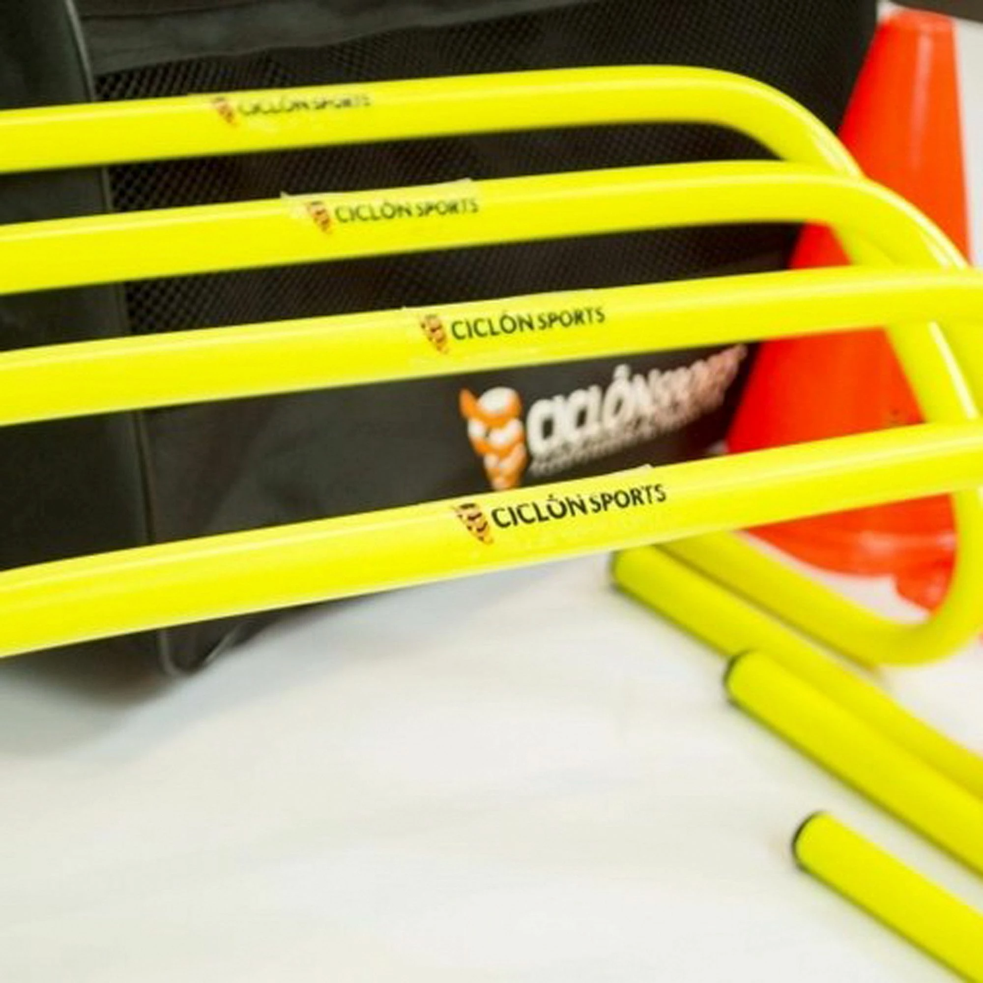 Ciclón Sports Trainingsset XL Gelb - Blau - Rot – Bild 3