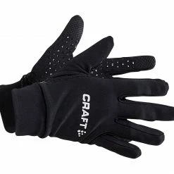 Craft Team Handschuhe Senior Schwarz - Weiß