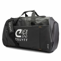 Cruyff Team Sporttasche M Schwarz - Weiß - Grau