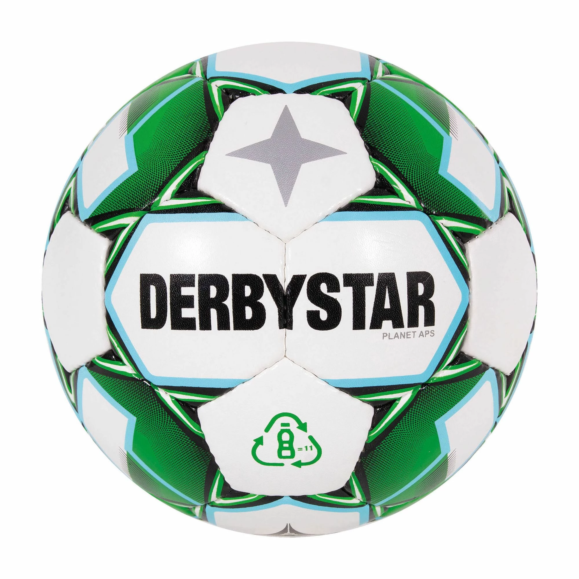 Derbystar Planet APS Fußball Grün - Weiß - Blau 3 Derbystar Planet APS Fußball Grün - Weiß - Blau