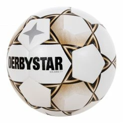 Alternative view of Derbystar Solaris TT Fußball Weiß - Schwarz - Gold