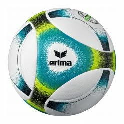 Erima Hybrid Futsal Hallenfußball Weiß - Blau - Grün