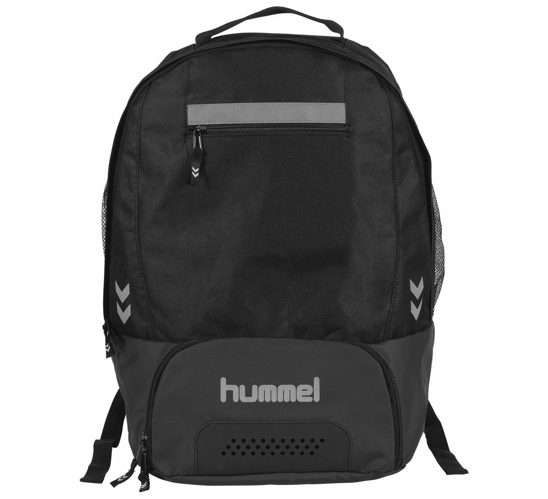 Hummel Leeston Sport Rucksack Schwarz - Weiß – Bild 2