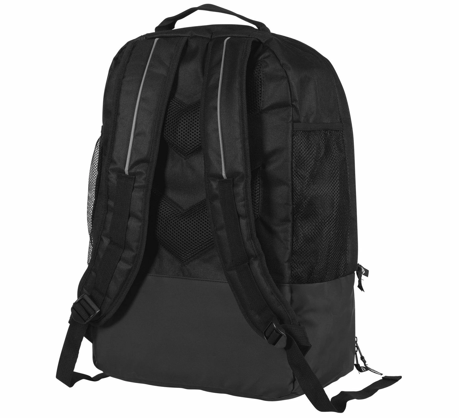 Hummel Leeston Sport Rucksack Schwarz - Weiß – Bild 4