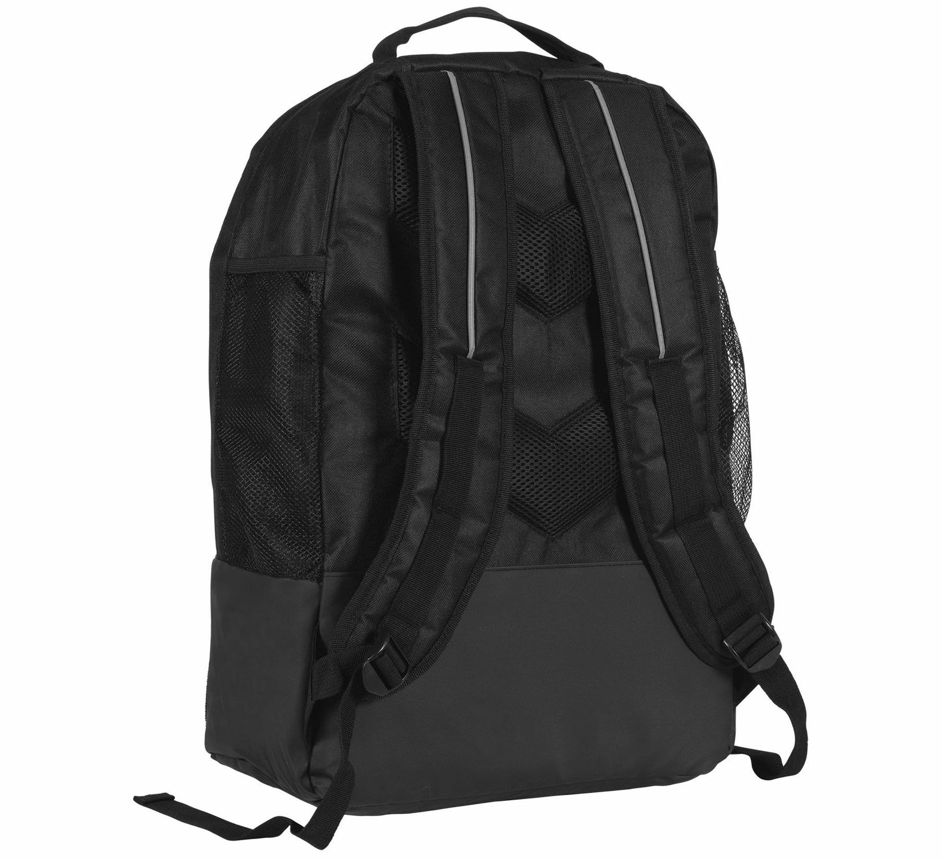 Hummel Leeston Sport Rucksack Schwarz - Weiß – Bild 6
