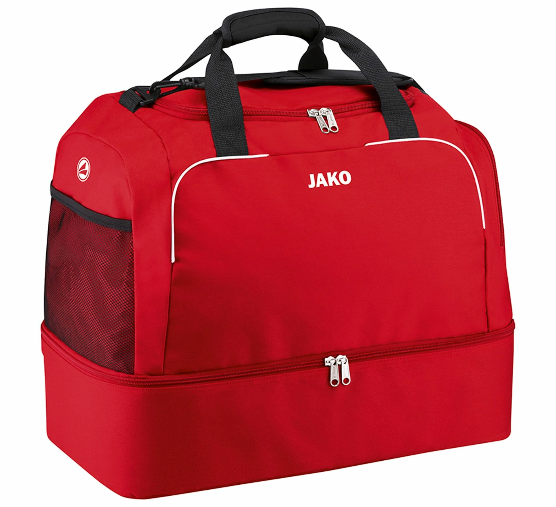Jako Classico Sporttasche Rot - Schwarz - Weiß 3 Jako Classico Sporttasche Rot - Schwarz - Weiß