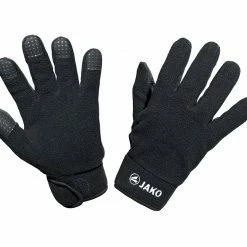 Jako Fleece Player Gloves Schwarz