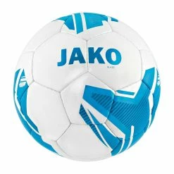 Jako Lightbal Glaze Fußball Weiß - Blau