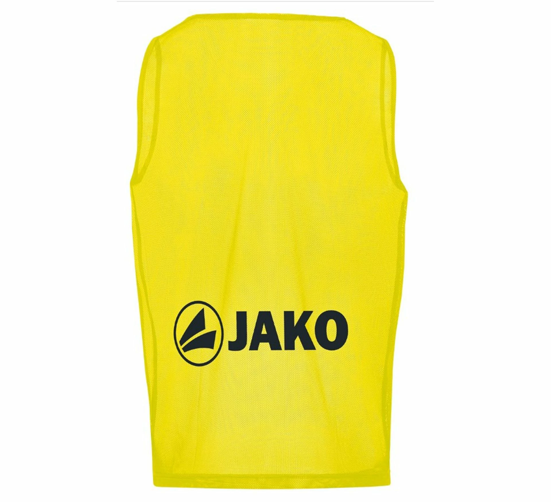 Jako Stripe Trainingsweste (12-pack) Gelb - Weiß – Bild 2