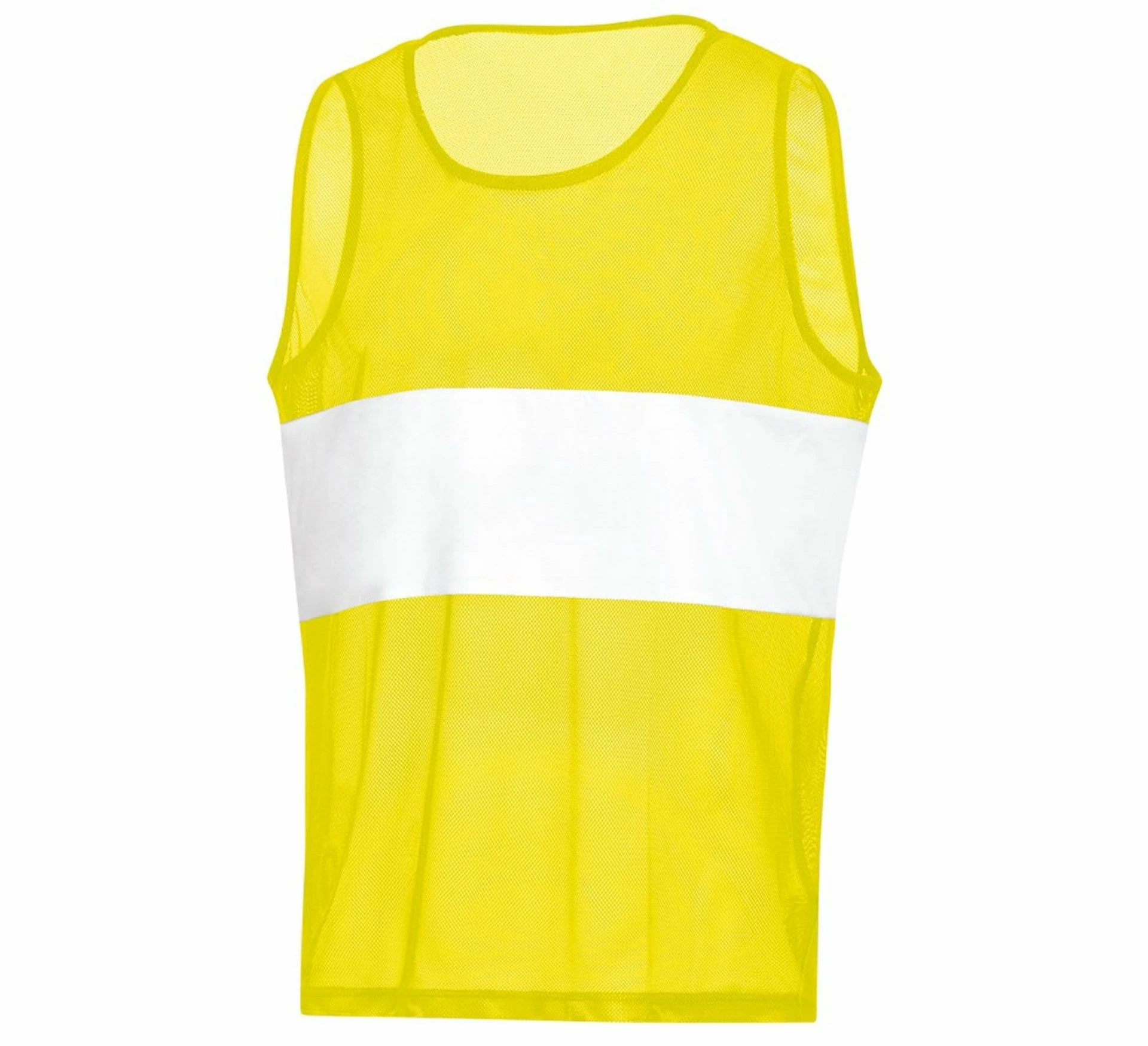 Jako Stripe Trainingsweste (12-pack) Gelb - Weiß