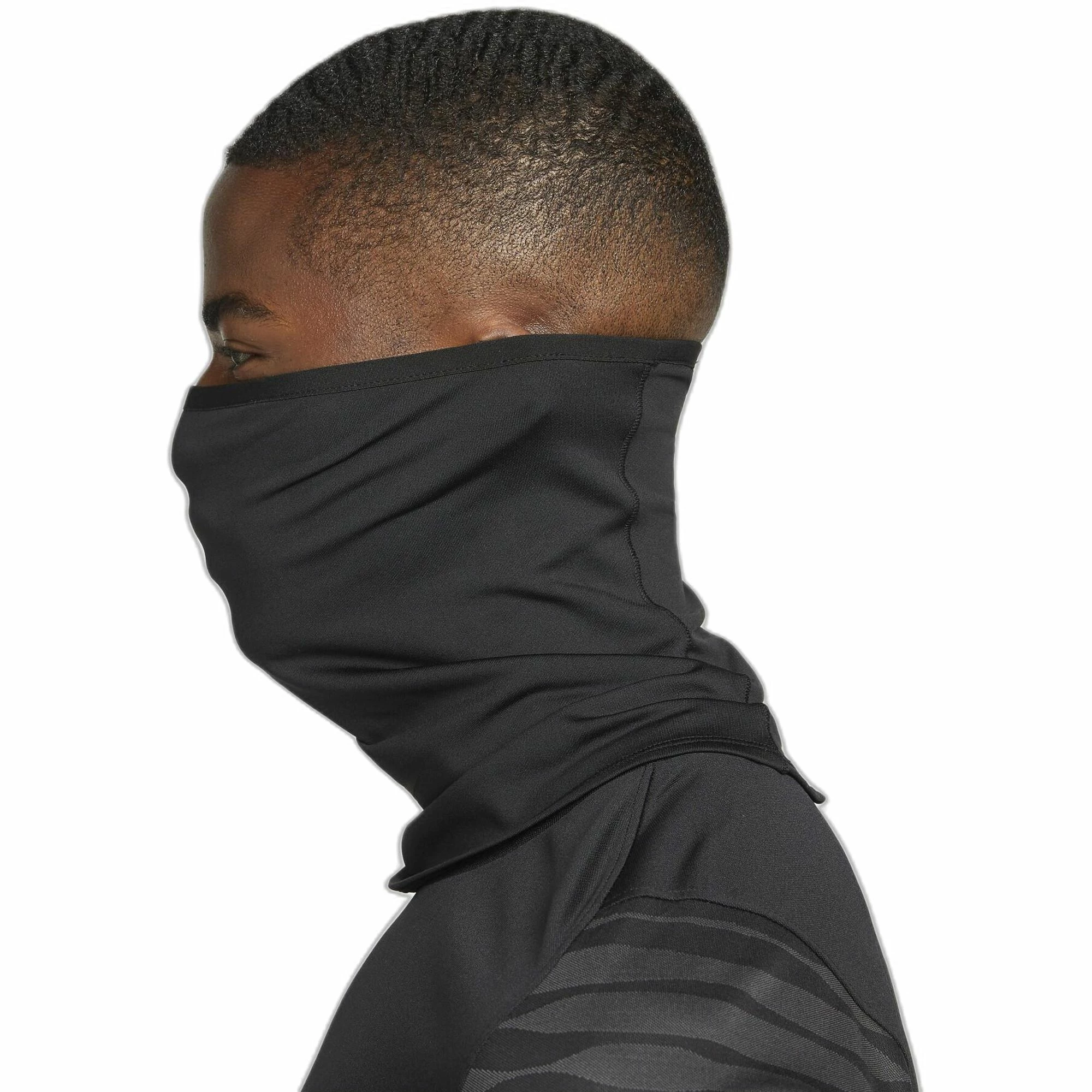 Nike Dri-FIT Winter Warrior Schal Schwarz 4 Nike Dri-FIT Winter Warrior Schal Schwarz – Bild 2