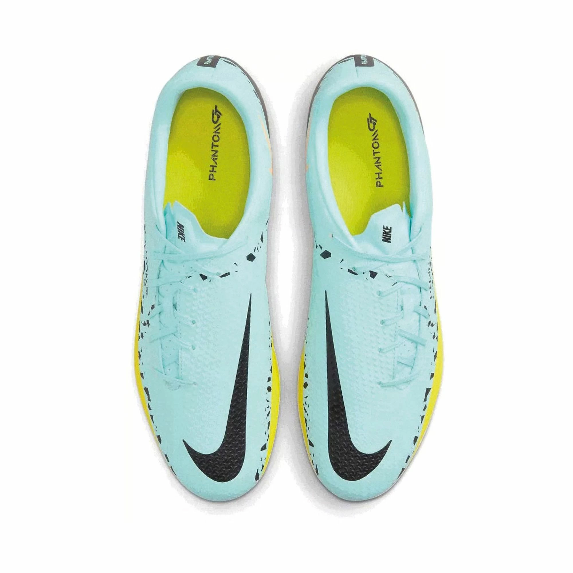 Nike Phantom GT2 Academy AG Fußballschuhe Herren Hellblau - Gelb - Schwarz 7 Nike Phantom GT2 Academy AG Fußballschuhe Herren Hellblau - Gelb - Schwarz – Bild 5