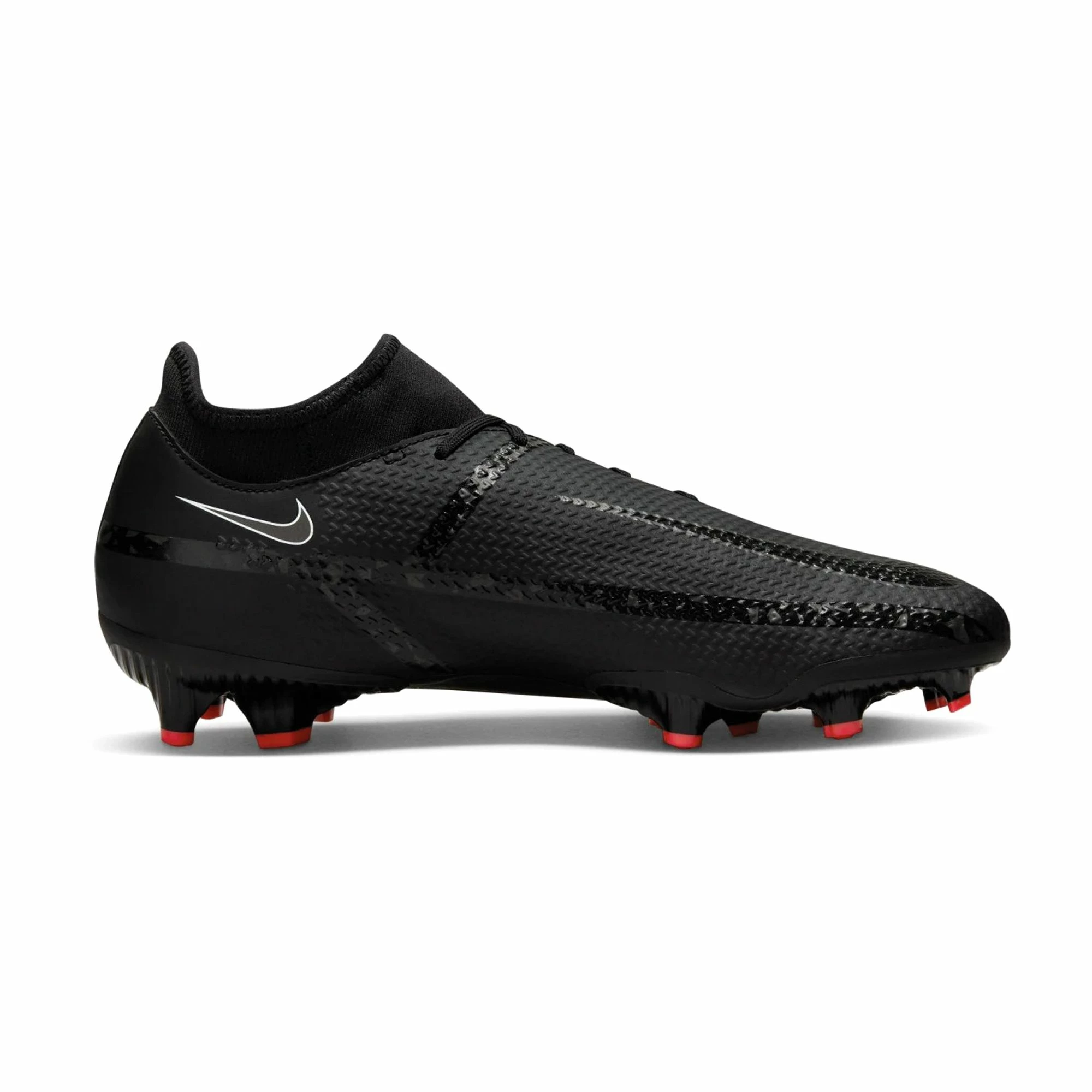 Nike Phantom GT2 Academy DF FG/MG Fußballschuhe Herren Schwarz - Rot 4 Nike Phantom GT2 Academy DF FG/MG Fußballschuhe Herren Schwarz - Rot – Bild 2